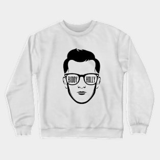 Buddy Holly -  Rock 'n' roll pioneer - whose melodies still echo through time Crewneck Sweatshirt